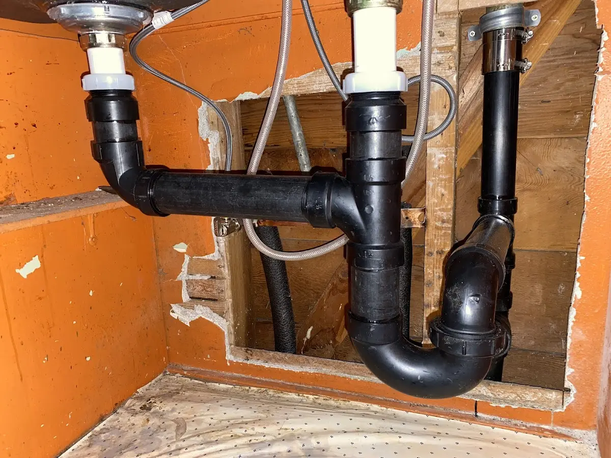 Professional Pipe Bursting equipment and tools on the job in Groton